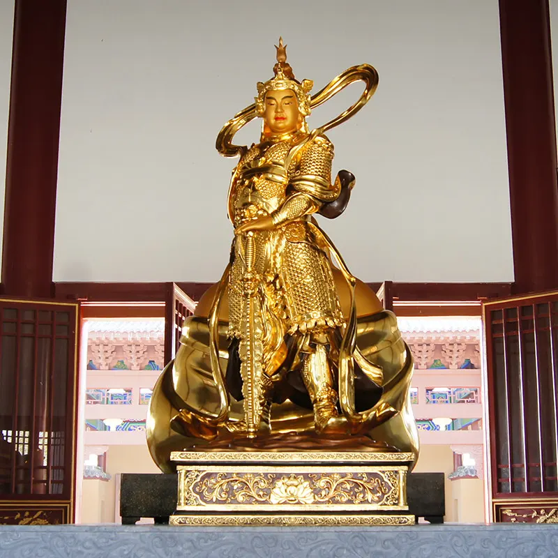 Statua in bronzo del Bodhisattva Vajra da 1,96 metri